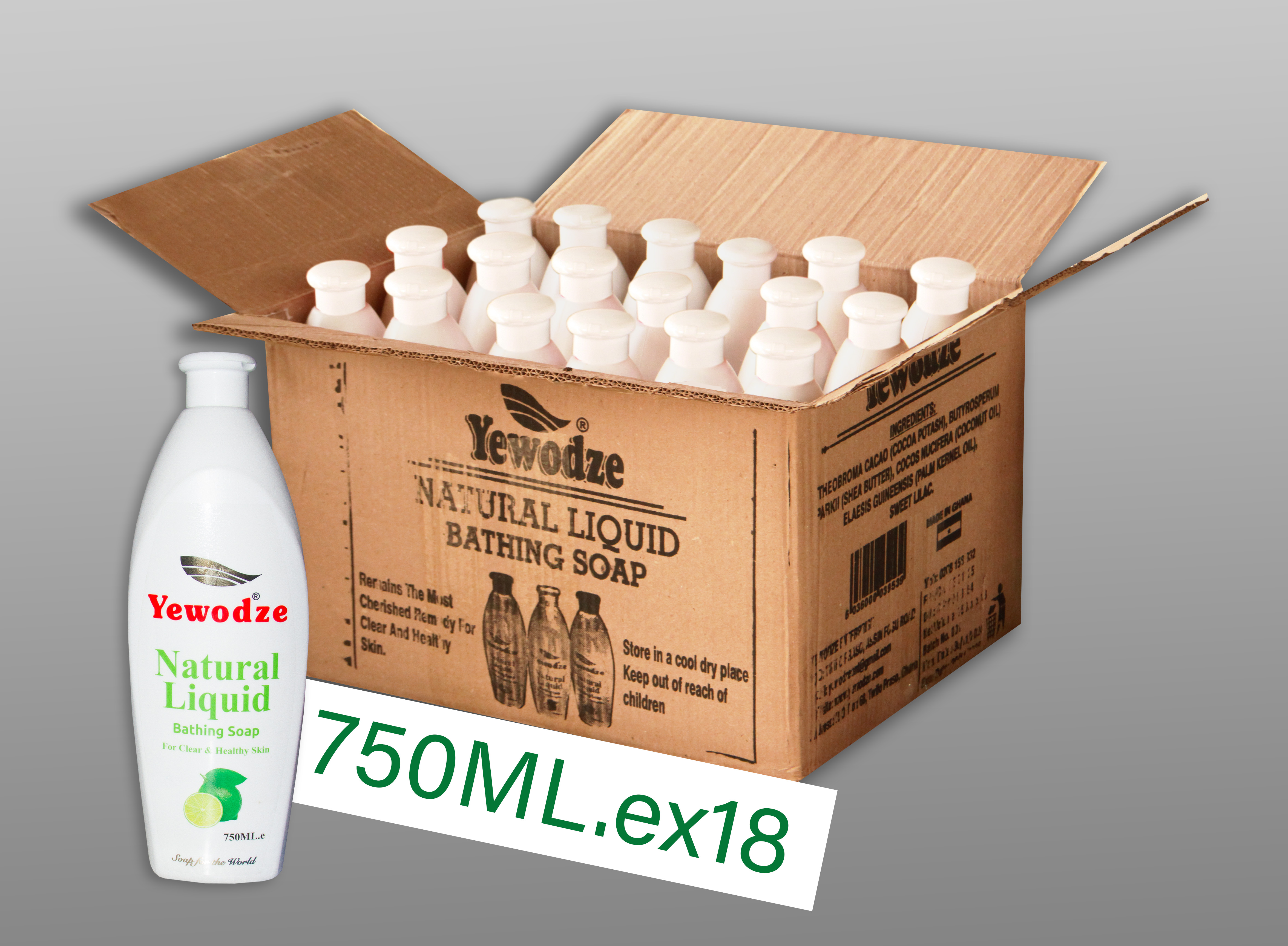 Yewodze Natural Liquid Bathing Soap